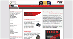 Desktop Screenshot of nsi-sales.com